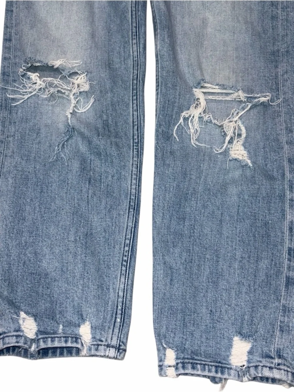 Mother Superior The Tomcat Distressed Ankle Jean in Confession Wash size 28